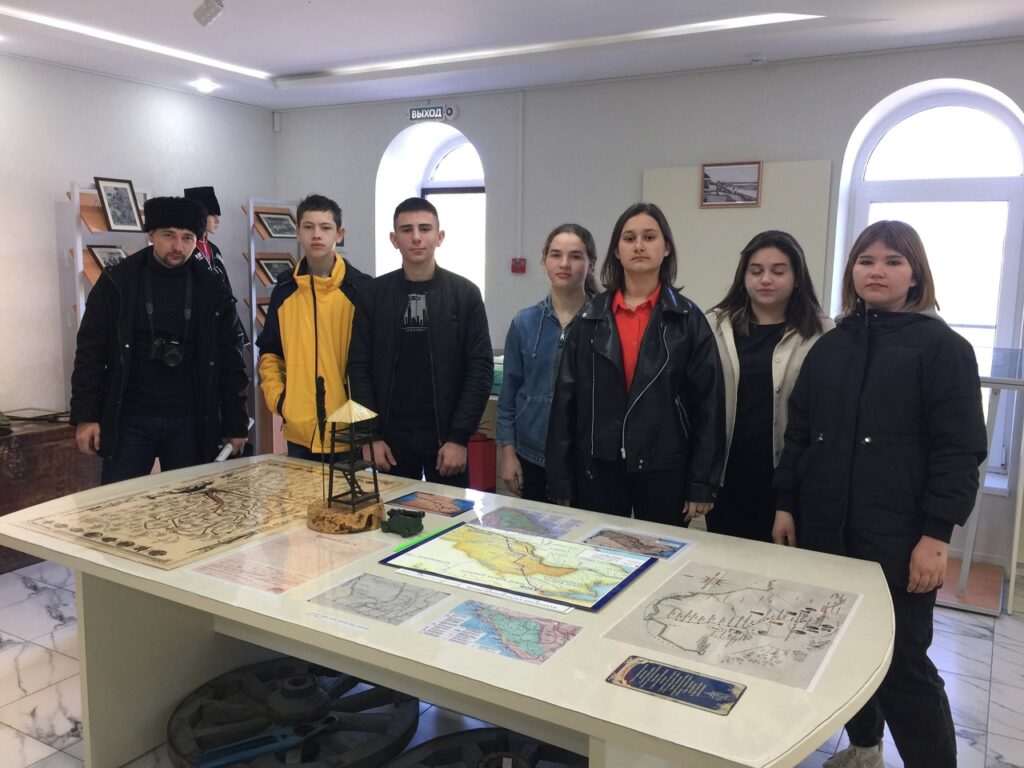 Школьники из Коноково побывали в музее Линейного казачества